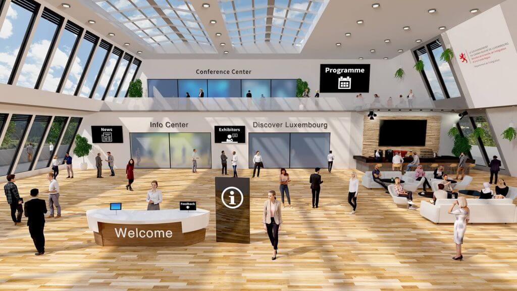 Ministry of Integration Luxembourg 2022 Main Hall